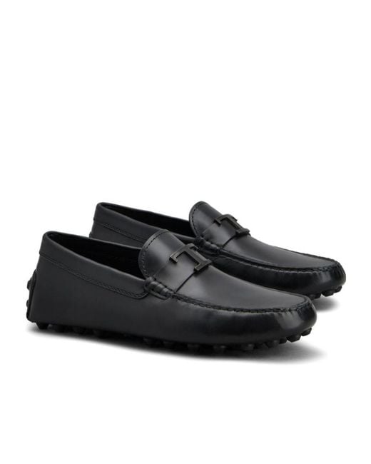 Tod's Brown Gommino T Timeless Slip-On Loafers for men