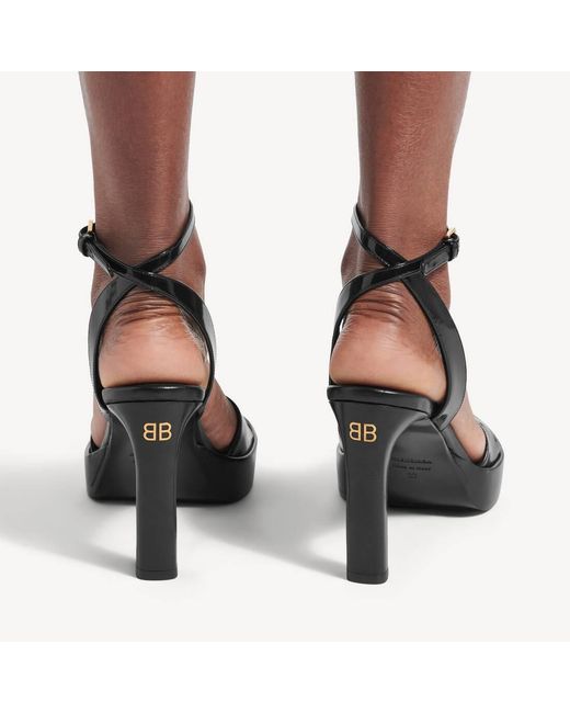 Balenciaga Black Fargo Sandal