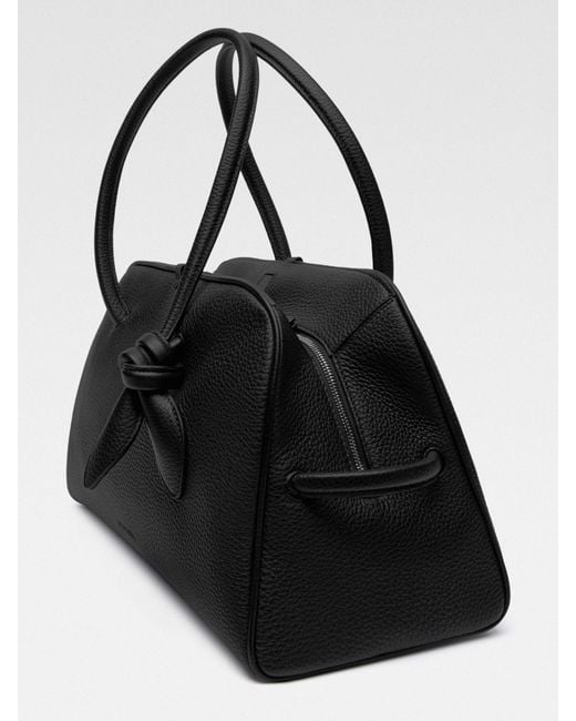 Jacquemus Black The Turismo Zipped Tote Bag for men
