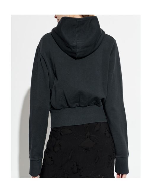 AVAVAV Blue Hooded Zip Knitwear