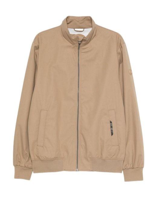 Save The Duck Natural High-Neck Long-Sleeved Casual Jacket for men