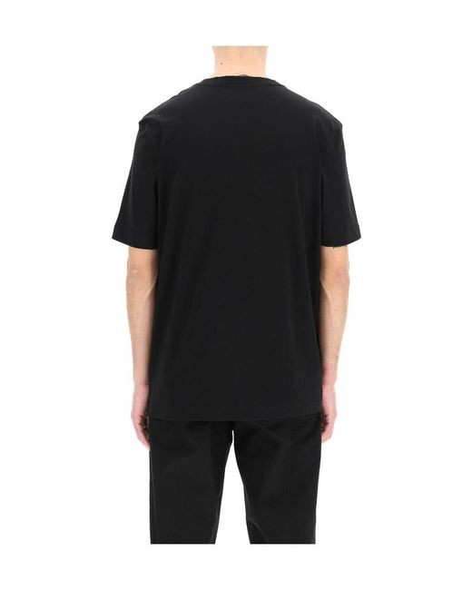 Boss Black Boss Logo Printed Crewneck T-Shirt for men