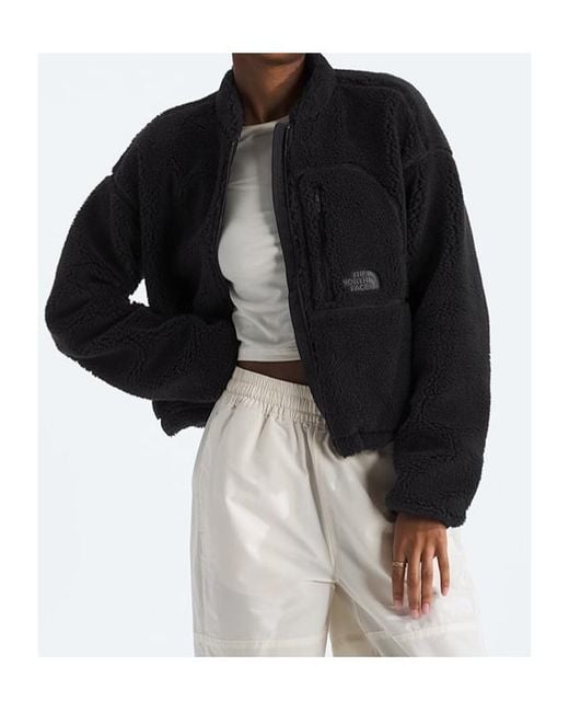 The North Face Black Logo-Embroidered Zipped Jacket