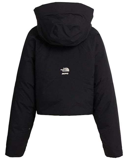 The North Face Black Short Hooded Down Jacket