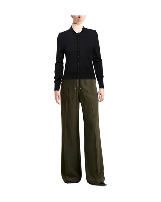 MM6 by Maison Margiela Black Solidcolor Cardigans