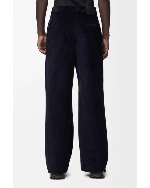 Loewe Black Belt Loop Casual Pants for men