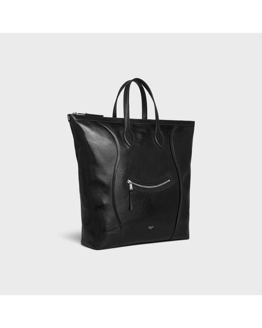 Céline Black Vertical Cabas Smile Luggage for men