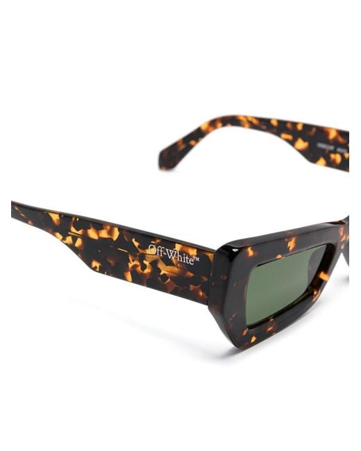 Off-White c/o Virgil Abloh Green Aurora Sunglasses for men