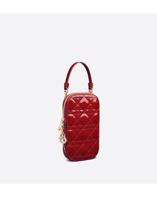 Dior Red Lady Call'In Phone Holder