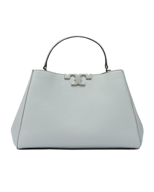 Tory Burch Gray Large Eleanor Tote Bag