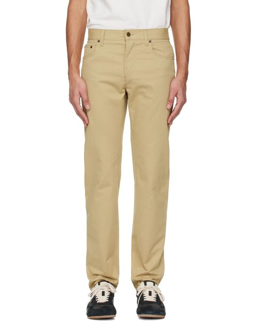 Burberry Natural Logo Patch Jeans for men