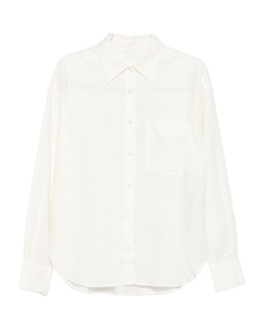 Closed White Long-Sleeve Shirt