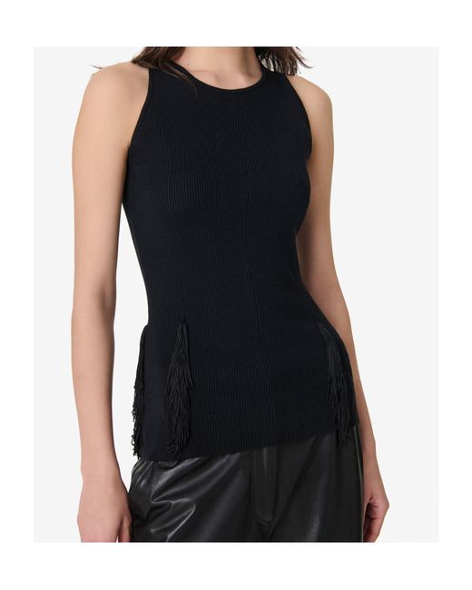 IRO Black Sleeveless Top
