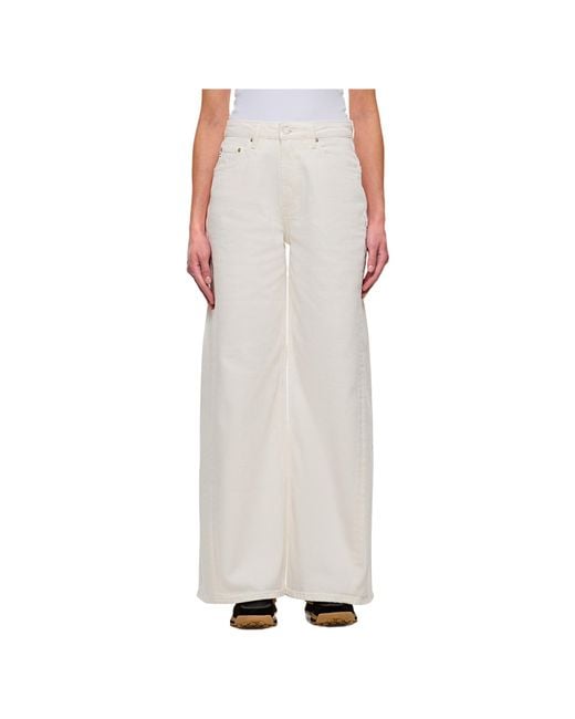Vivienne Westwood White Belt-Loop Jeans