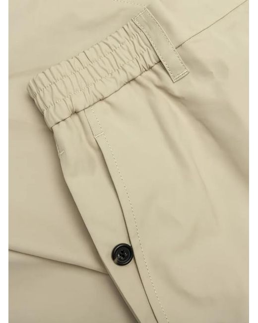 Helmut Lang Natural Elastic-Waist Trousers for men