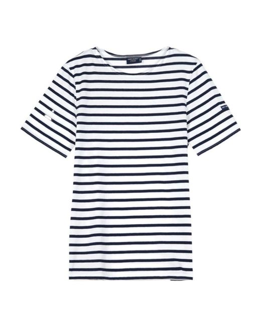 Saint James Blue Logo T-Shirt for men