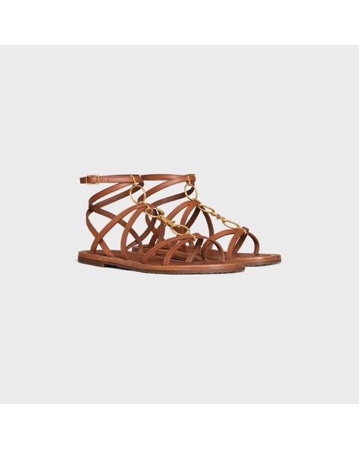 Céline Brown Lympia Jewel Sandal