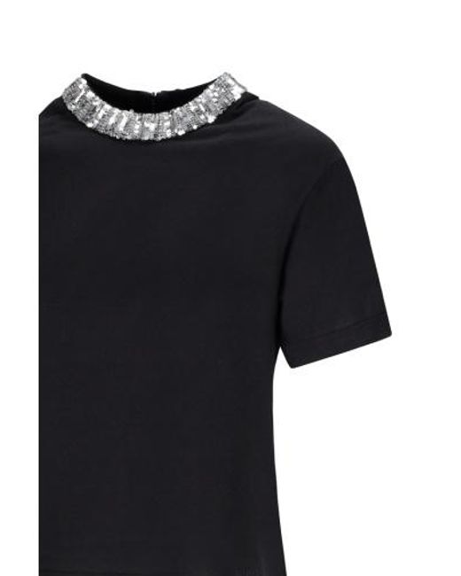 Valentino Black Short-Sleeved T-Shirt
