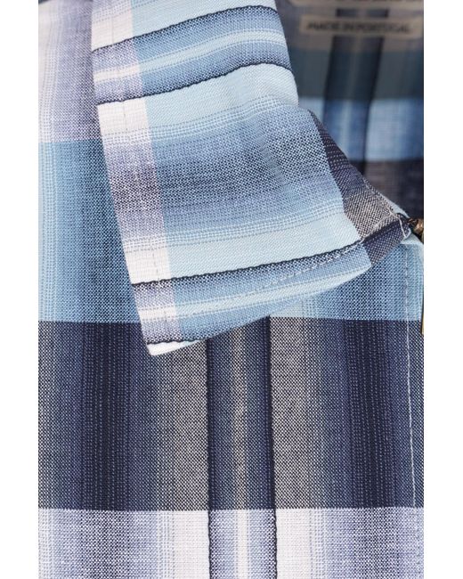 J.W. Anderson Blue Long-Sleeved Casual Jacket