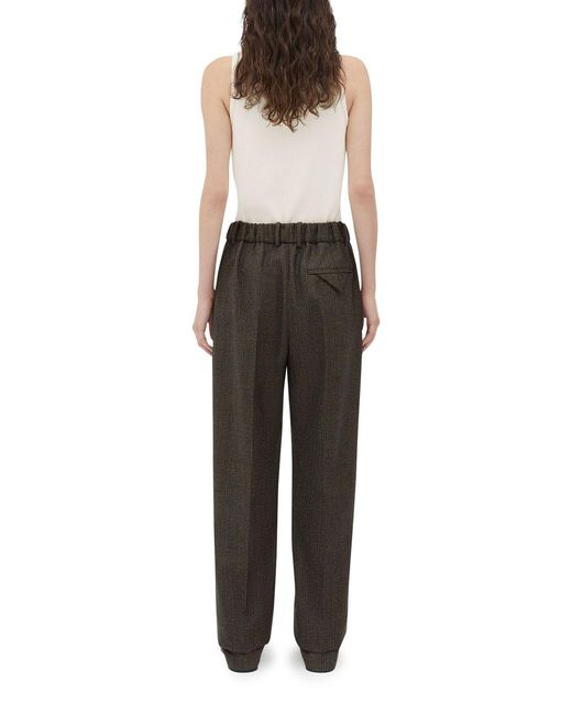 Bottega Veneta Multicolor Straight Casual Pants