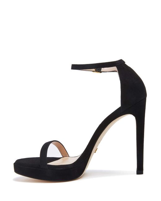 Stuart Weitzman Black Nudist Disco