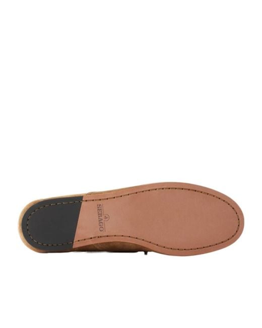Sebago Brown Owen Lace-Up Loafers for men