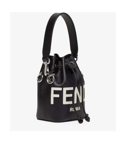 Fendi Black Leather Mini-Bag