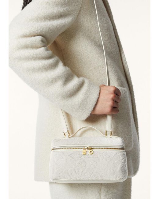 Loro Piana White Extra Pocket L19 Shoulder Bag