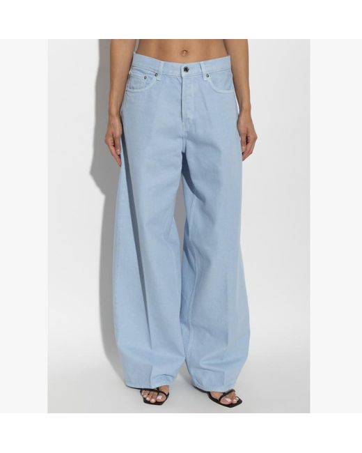 Haikure Blue Bethany Wide-Leg Jeans