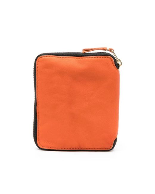 Comme des Garçons Orange Zip Wallet for men