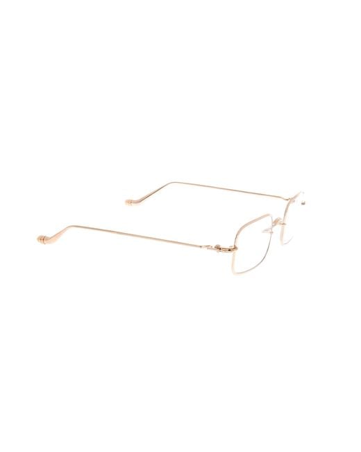 Chrome Hearts White Full-Frame Non-Prescription Glasses for men