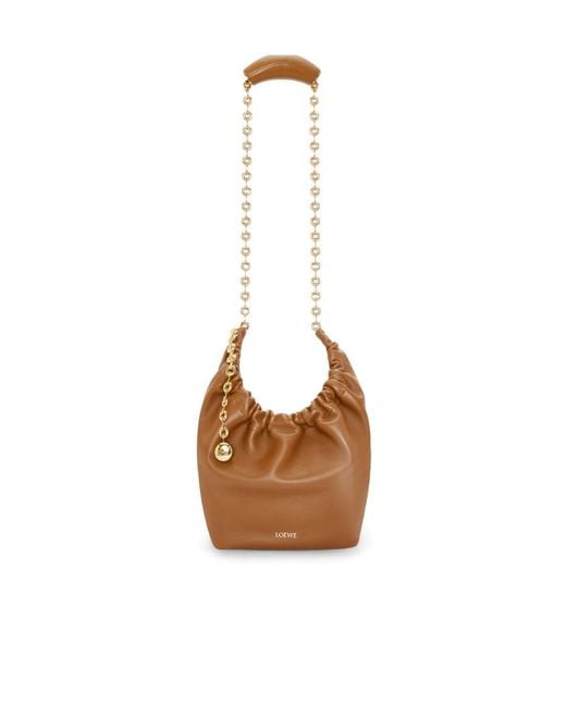 Loewe Brown Small Squeeze Bag