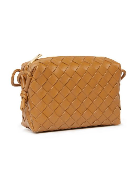 Bottega Veneta Brown Mini Loop Shoulder Bag