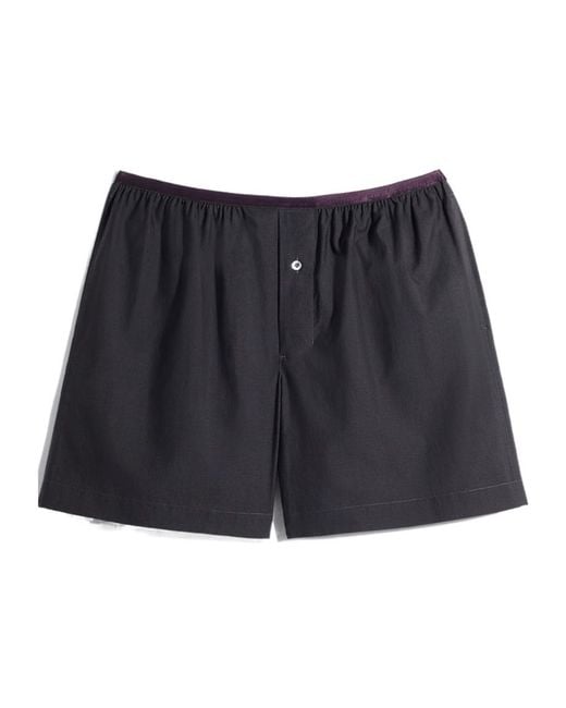 Lemaire Blue Boxer Shorts