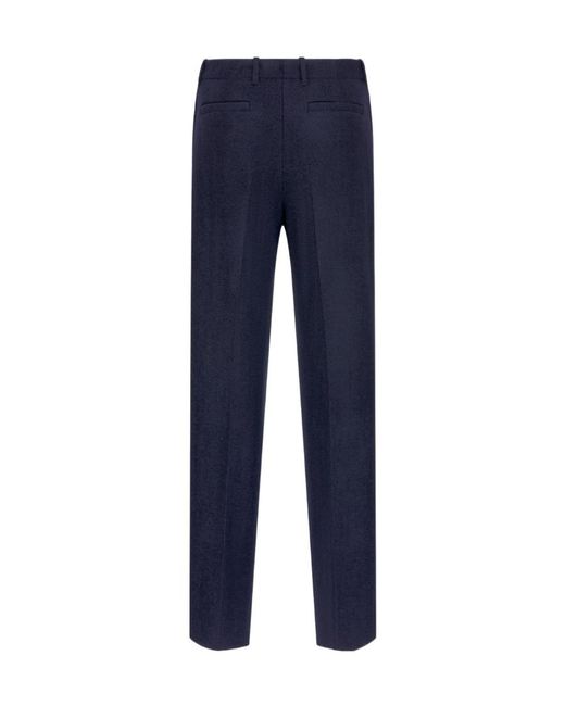 Dior Blue Pleated Pants for men