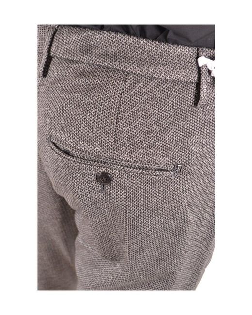 Dondup Gray Trousers for men