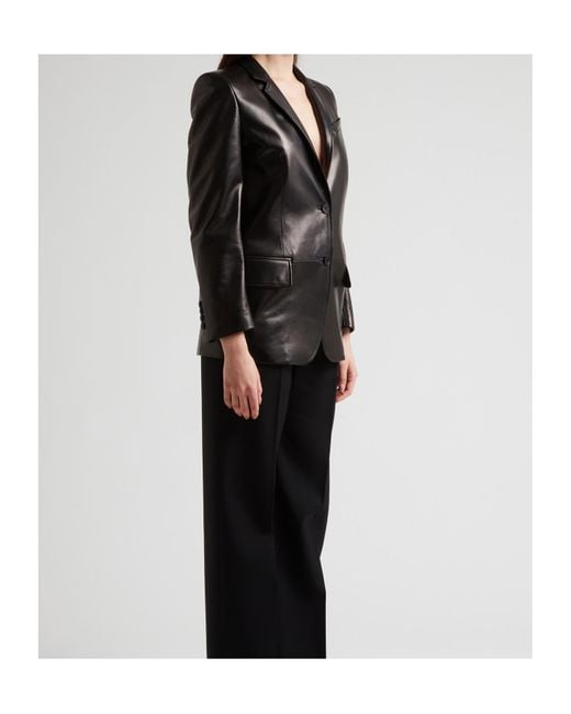 McQueen Black Single Breasted Jacket