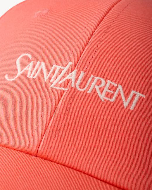 Saint Laurent Pink Cap