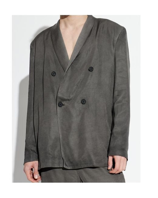 DIESEL Gray J-Arman Blazer for men