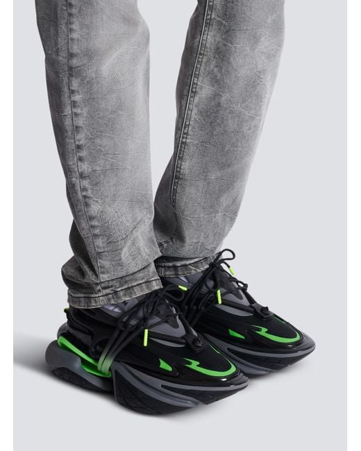 Balmain Multicolor Unicorn Low-Top Sneakers for men