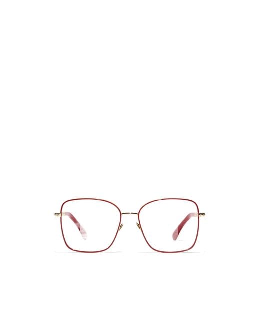 Chanel Multicolor Logo Flat Mirror