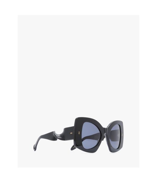 J.W. Anderson Blue Twister Sunglasses