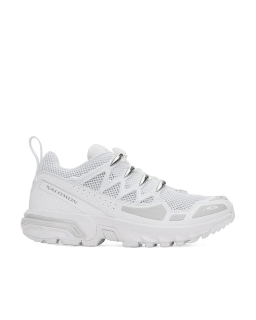 Salomon Lab White Salomon Acsog Mesh Trail Sneakers for men