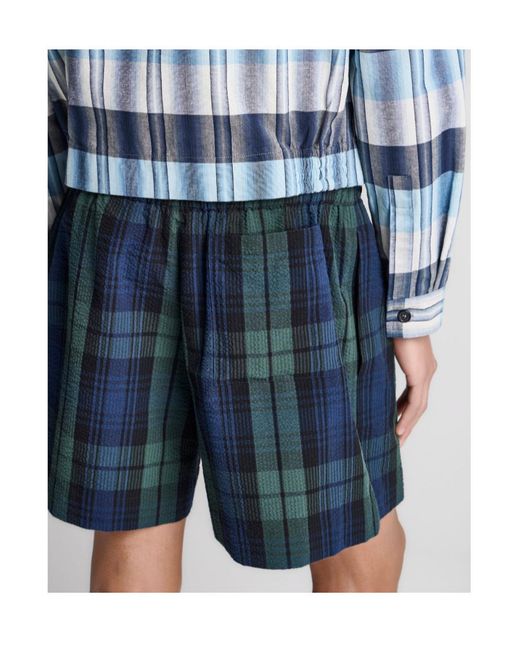 J.W. Anderson Blue Drawstring Shorts for men