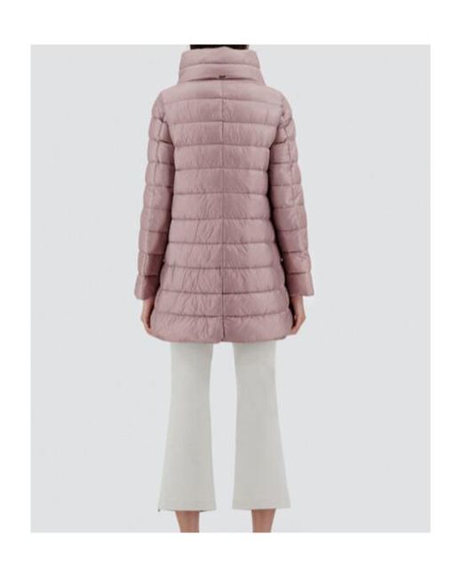 Herno Purple Turtleneck Down Jacket