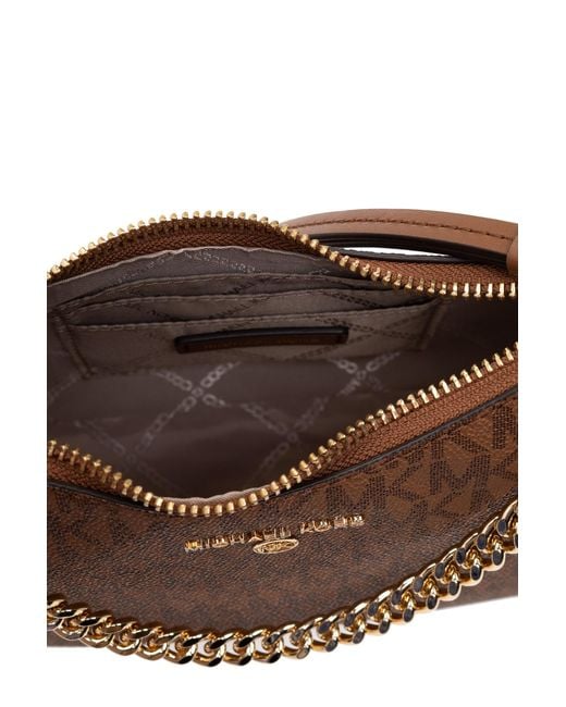 Michael Kors Brown Jet Set Charm Shoulder Bag