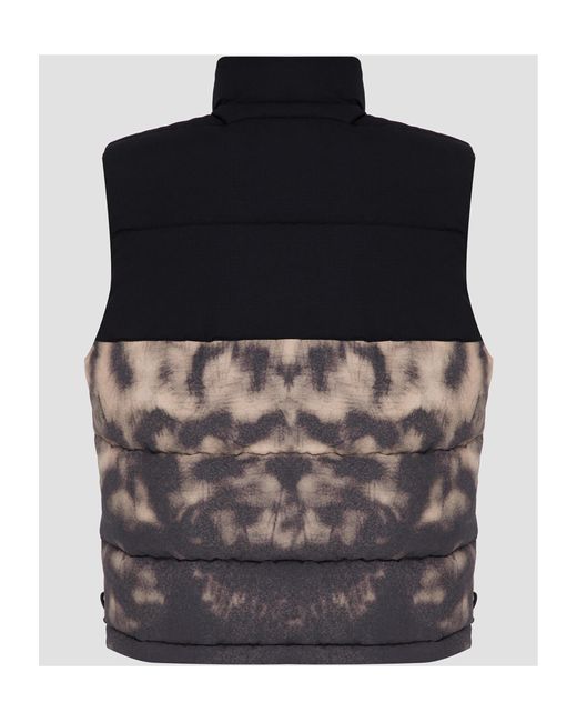 Boss Black Tie-Dye Print Gilet for men
