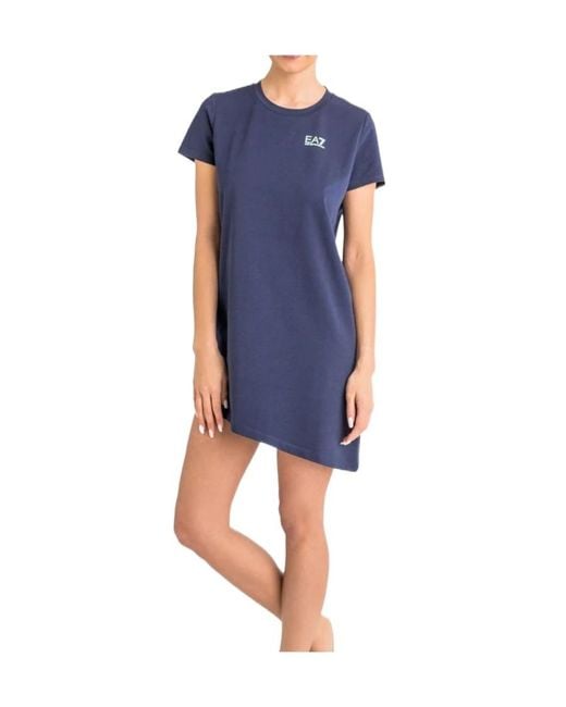 Emporio Armani Blue Logo Dress