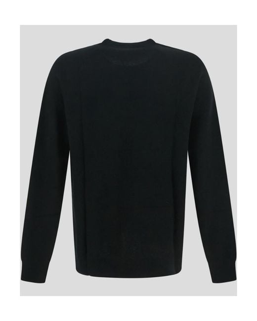 Ann Demeulemeester Blue Knitted Jumper for men