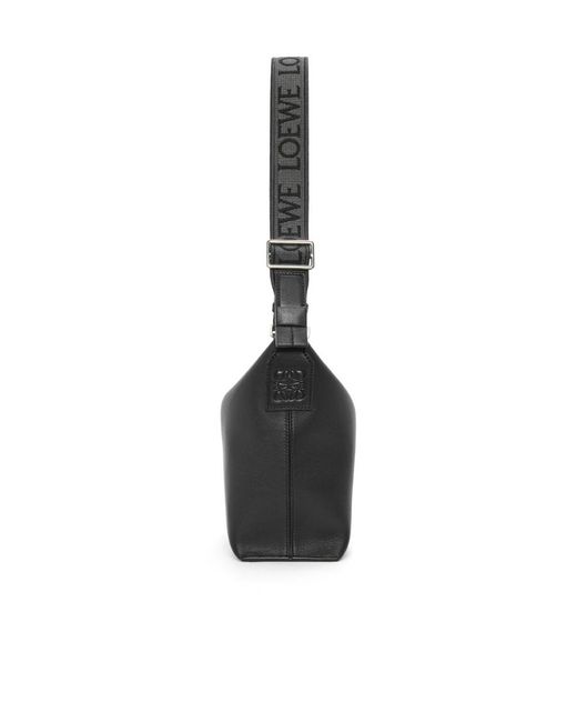 Loewe Black Small Cubi Crossbody Bag for men